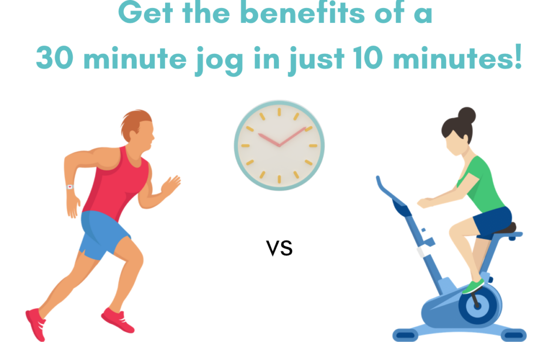 Get the benefits of a 30-minute jog in just 10 minutes!
